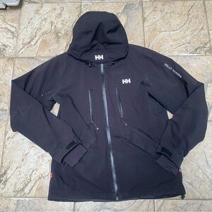Helly Hansen Men's Black Jacket Size Medium